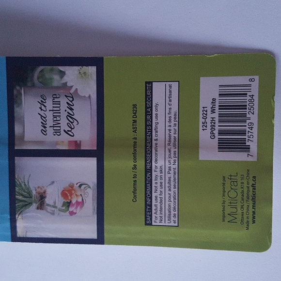 Glass Paint Fineliner Marker 3ml (White) - Picture 6 of 7